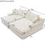 Méridienne de 102 po Beige