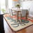 Premium Machine Washable Chikako AMF150 Beige Rug-1779631107