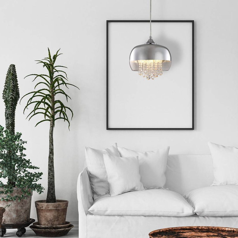 Odebolt 1 - Light Chrome Single Pendant