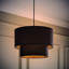 Talar 20cm H Linen Blend Drum Lamp Shade ( Slip-On )-1991690335