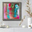«Tropical Whimsy Arrangement», peinture sur toile encadrée-2133108611-2133108619