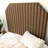 Cullompt Brown Boho Caramel College Dorm Twin XL Headboard with Hook & Loop Fastener