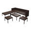Ensemble de conversation modulaire avec coussins Wallsend-2084082402