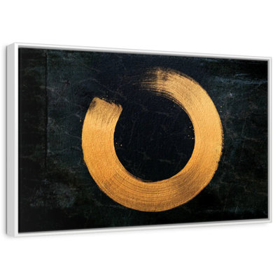 Cercle zen doré