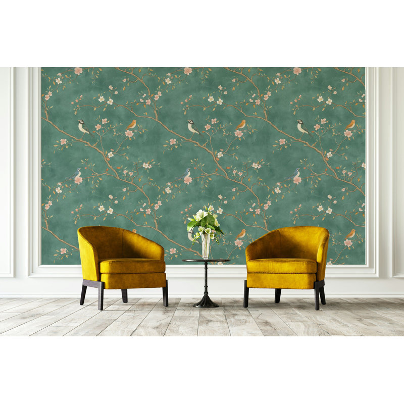 Emerald Garden Chinoiserie
