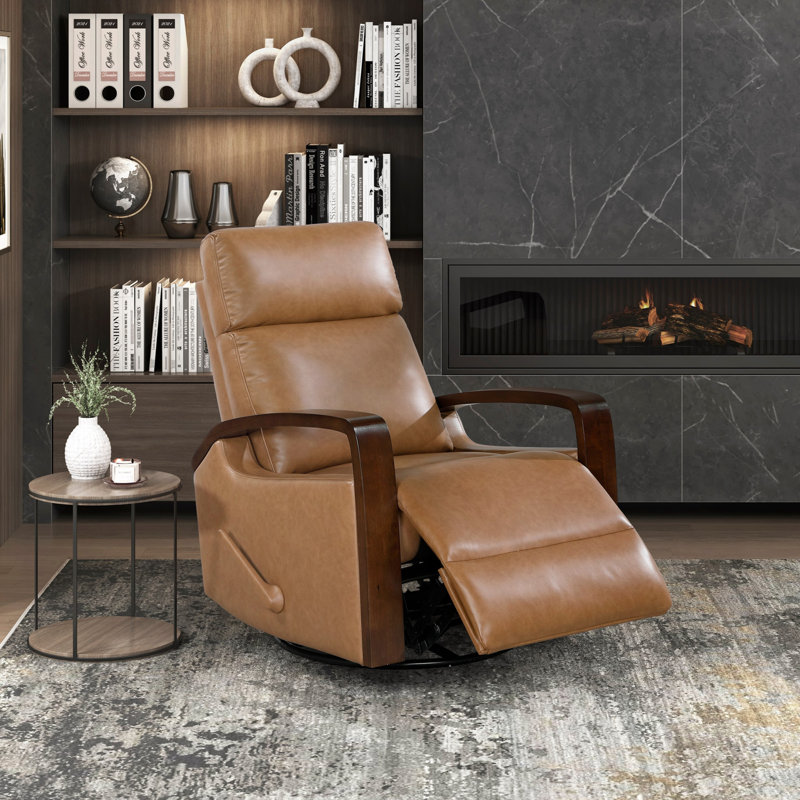 Fauteuil inclinable et oscillant luxueux