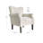  Modern Accent Chair 30.3" Wide High Back Polyester Upholstered Armchair-570265544