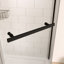 Porte de douche pivotante pour salle de bain avec verre trempé - Enceinte design 1/4 "pour rehausser le style-117446245