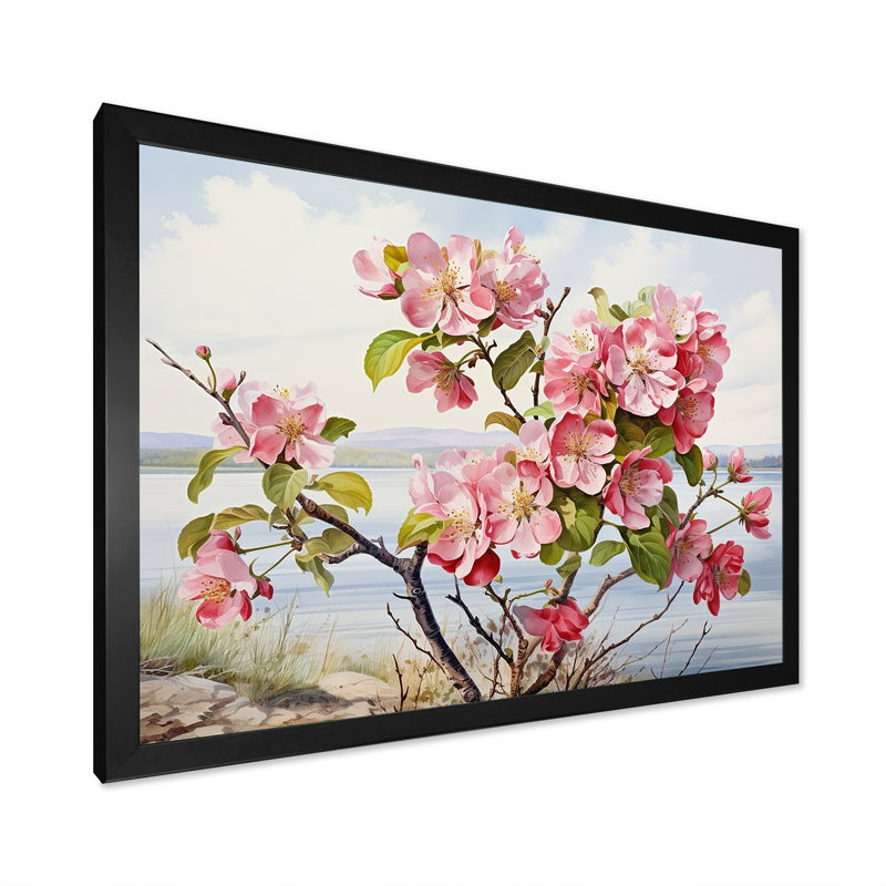 Hiltonia - Apple Blossom, reproduction d'art sur toile_106413, H 34 po x l 44 po x P 1,5 po