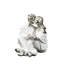 Arniesha Polyresin Sitting Couple Figurine & Sculptures for Living Room Decoration, Home Decor Accent Piece