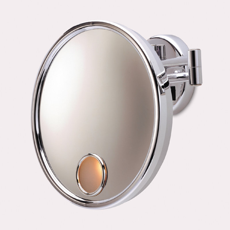 Miroir de maquillage mural lumineux avec fil direct 9,75 "Salahuddin