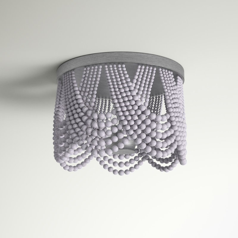 Barton Wood Flush Mount
