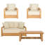 Melrose 4 Piece Outdoor Conversation Set