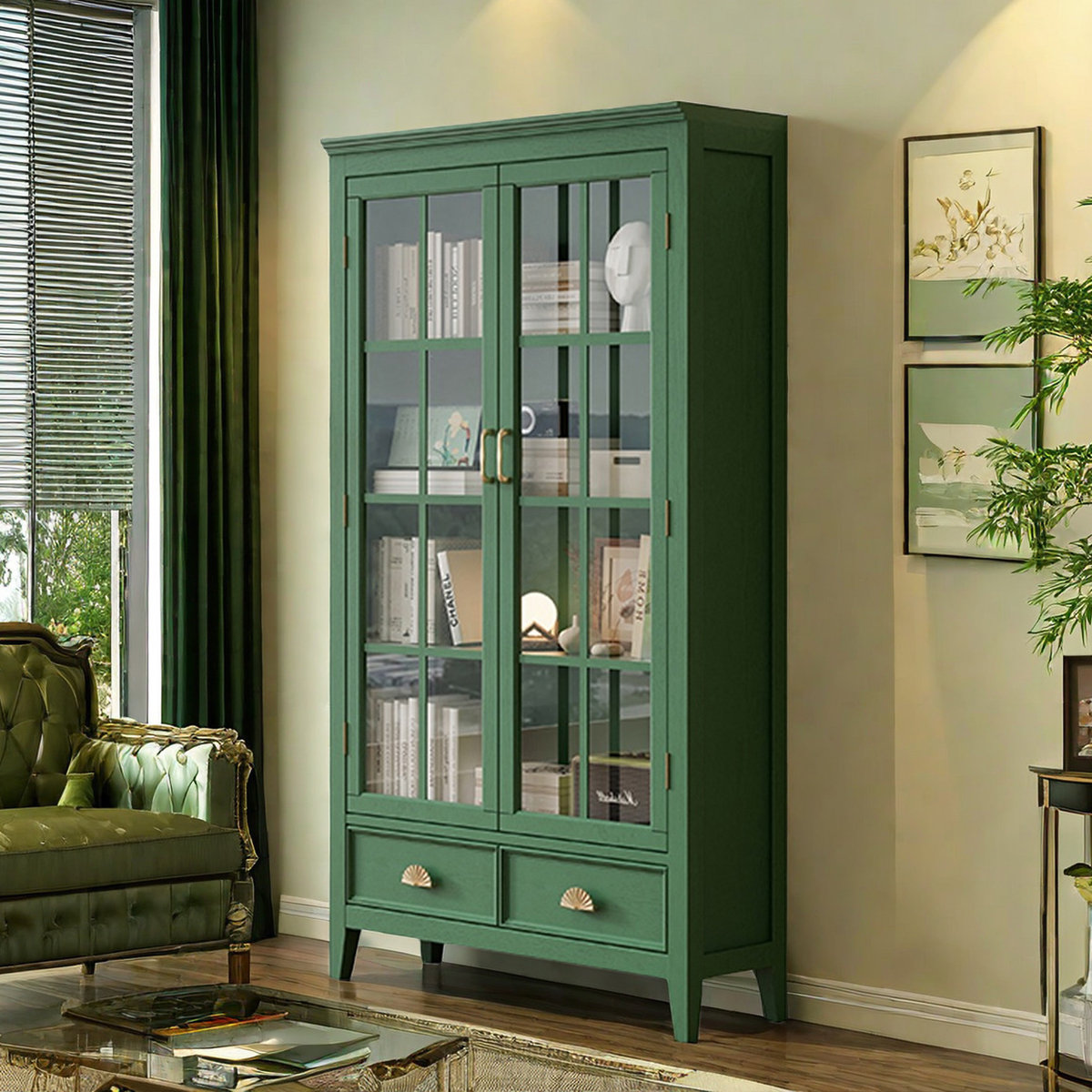 Wildon Home® Enki Storage Bookcase