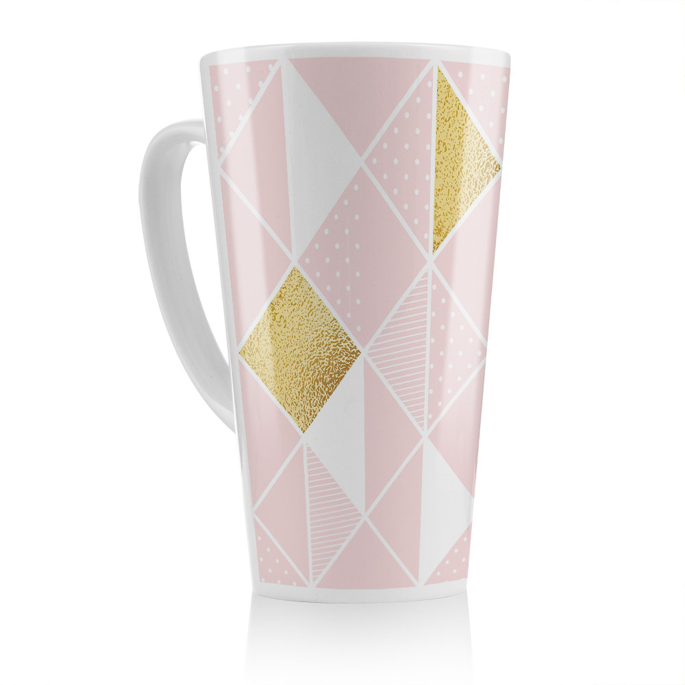 Geometric Latte Mug