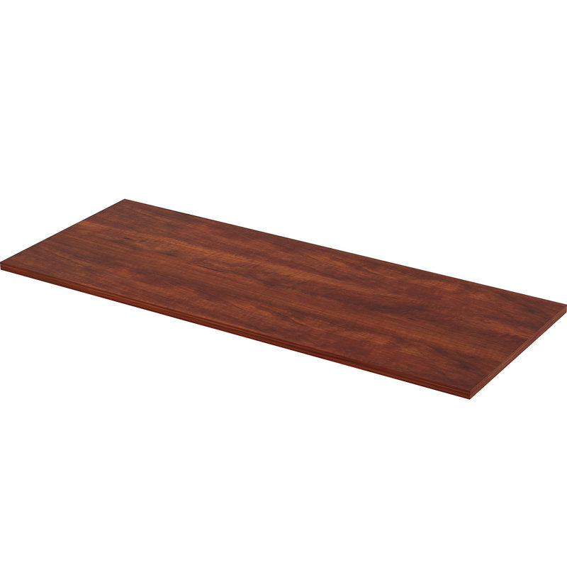 Plateau de table H 1 po, Cerisier, H 1 po x l 24 po x P 47,6 po