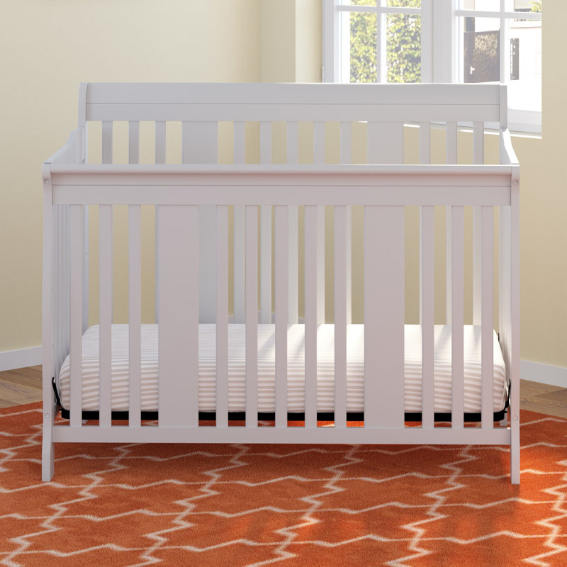 Lit de bébé convertible 4-en-1 Tuscany, Blanc