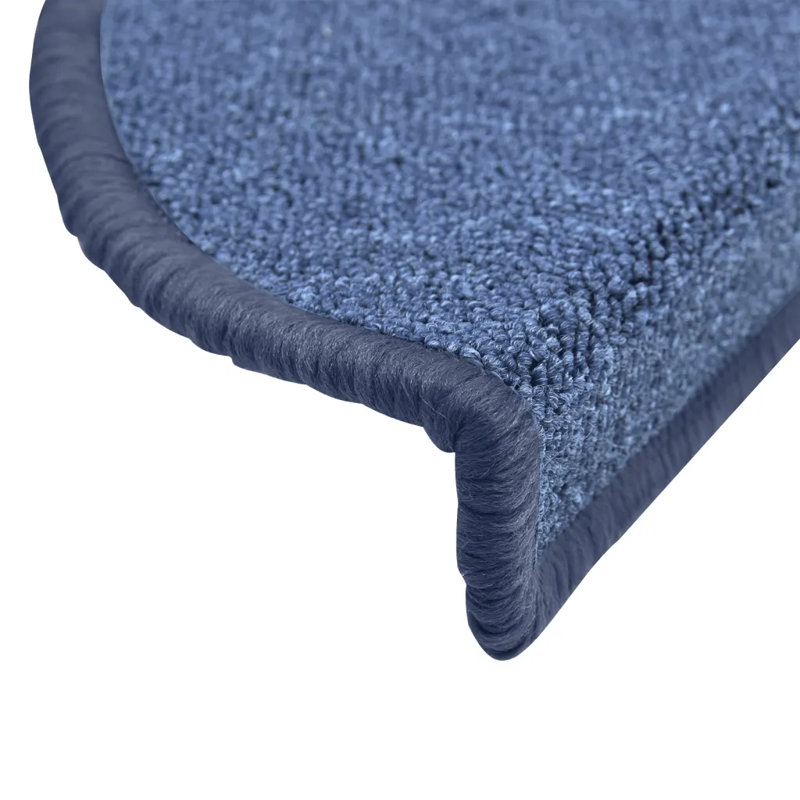 Non-Slip Stair Tread, 56 x 17 x 3 cm, Denim Blue , 15