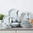 Deno 30-Piece Porcelain Dinnerware Set, Service For 6