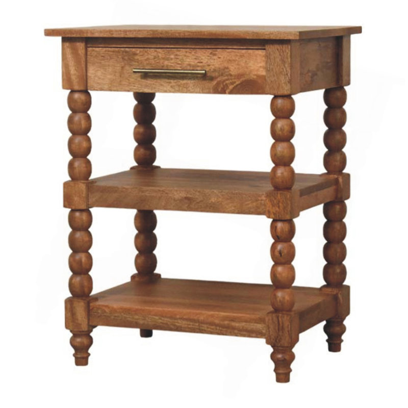 Table d'appoint en bois massif