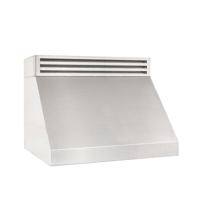 36"" RK 600 CFM Ductless Under Cabinet Range Hood in Brushed 430 Stainless Steel -  ZLINE, RK523-36