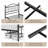 Sturdy Metal Platform Bed Frame-908684684