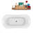 68'' x 33.9'' Soaking Acrylic Bathtub-938622341-938622338