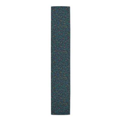 Dunihue Animal Print Cotton Blend Table Runner