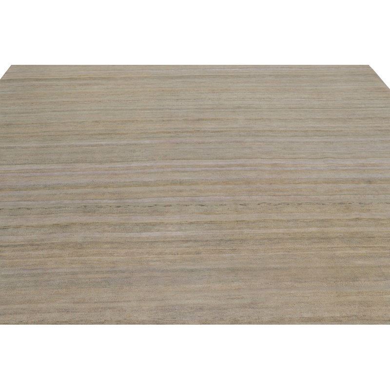 One-of-a-Kind Rectangle 10'x14'6” Hand Knotted Area Rug