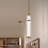Riven 15.5-inch LED 1-Light Pendant with Clear Fluted Glass-111187503