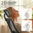 Ergonomic Executive Office Chair with Footrest, High Back Mesh Desk Chair with Dynamic Lumbar Support & Adjustable Headrest, Reclining Computer Chair for Home Office，350LBS-732987374
