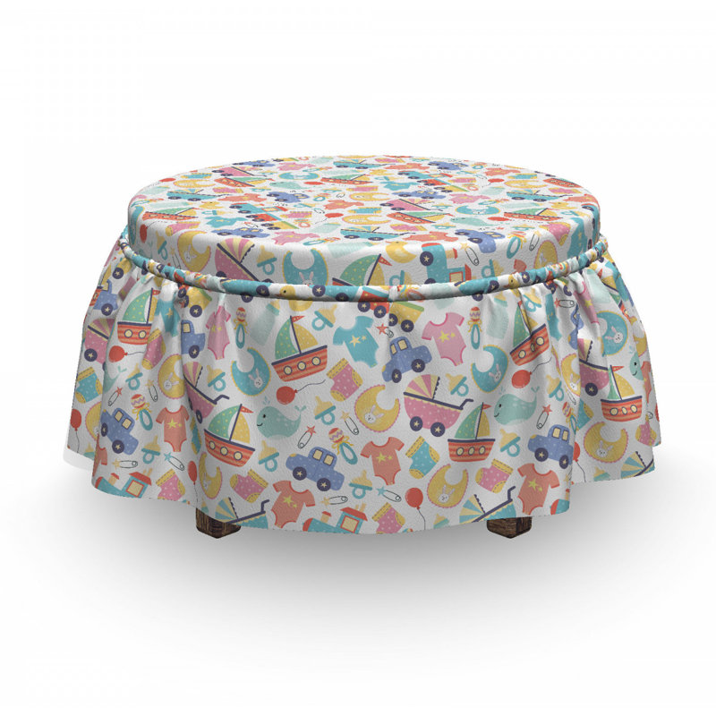 Housse pour repose-pieds, jouets pour enfants
