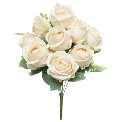 19 " Faux Rose in