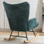 Chaise d'appoint Mid-Century Modern Patchwork