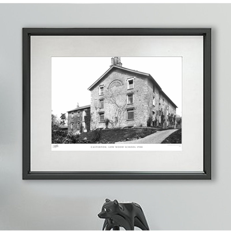 Casterton, Low Wood School 1908 by Francis Frith - Single Picture Frame Print, 28cm H x 36cm W x 2.3cm D