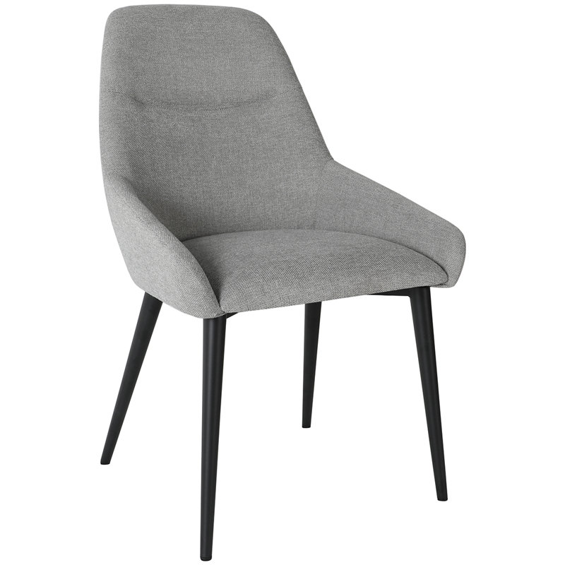 Chester Fabric Chair, Light Grey