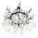 Cylvia 12 - Light Dimmable Wagon Wheel Chandelier