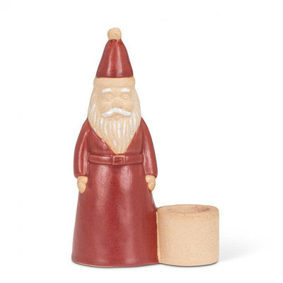 Porte-bougie Père Noël debout