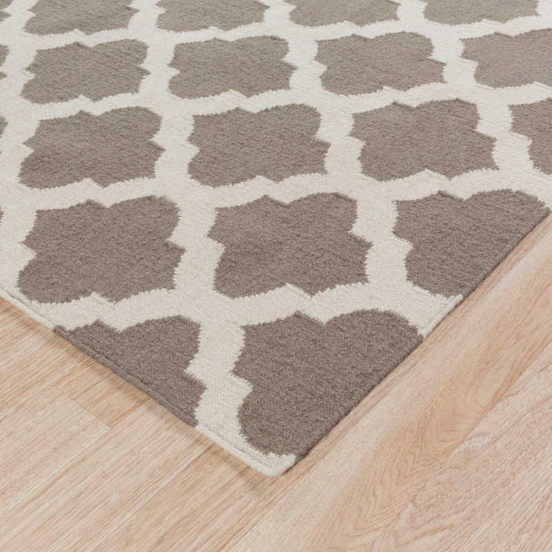 Kramer Wool Geometric Indoor Rug, Rectangle 8' x 11'