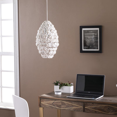 Rosemill 19'' H Metal Oval Pendant Shade