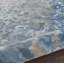 Tapis bleu abstrait moderne fait à la main Versailles-639482476