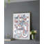 23,8X33,6X1,6 "Art miroir encadré, décoration intérieure pour le salon, la cuisine, le bureau, le vestibule