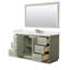 Meuble-lavabo simple avec plateau Strada 60-92723694-92723695-98232094