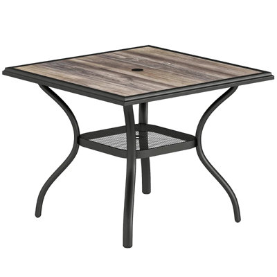 Table de salle à manger carrée pour l'extérieur | Idée de cadeau