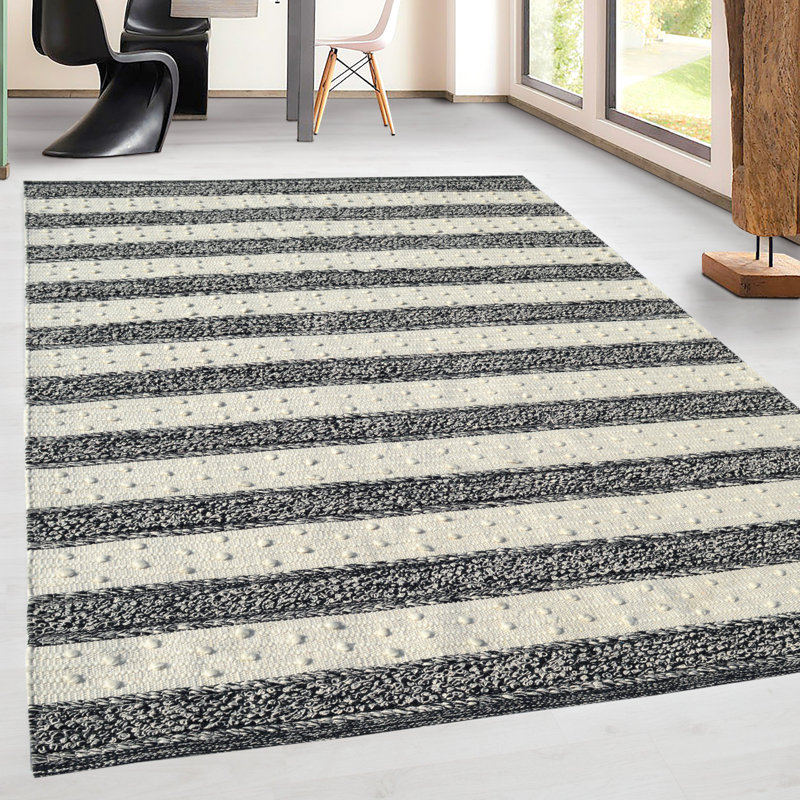 Imogene Performance Striped Indoor Rug, Rectangle 5' x 8'