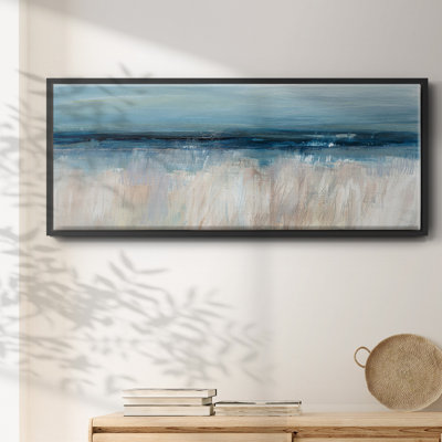 Abstract Sky- Framed Canvas