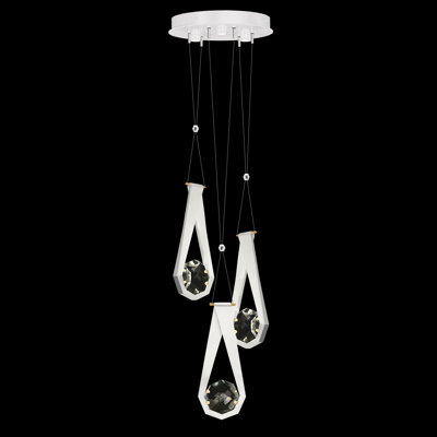 Luminaire suspendu rond l 16 po avec charme Aria 1