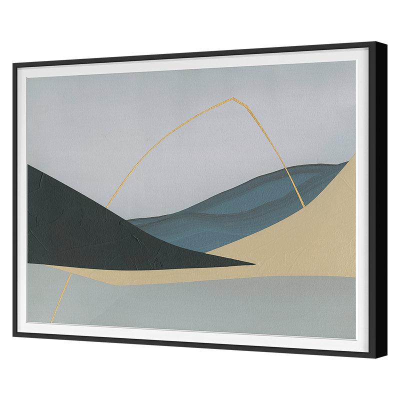 Take Me With You Print by Stewart, Amy, Black Framed, 27" H x 33" W