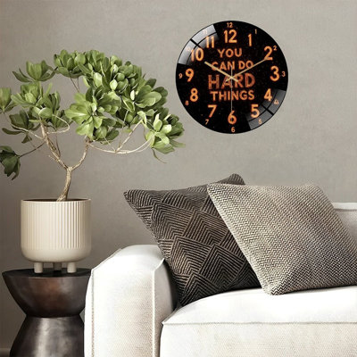 Horloge murale 12 po