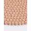 Round Solid Colour Wool Hand Woven Area Rug-38568157